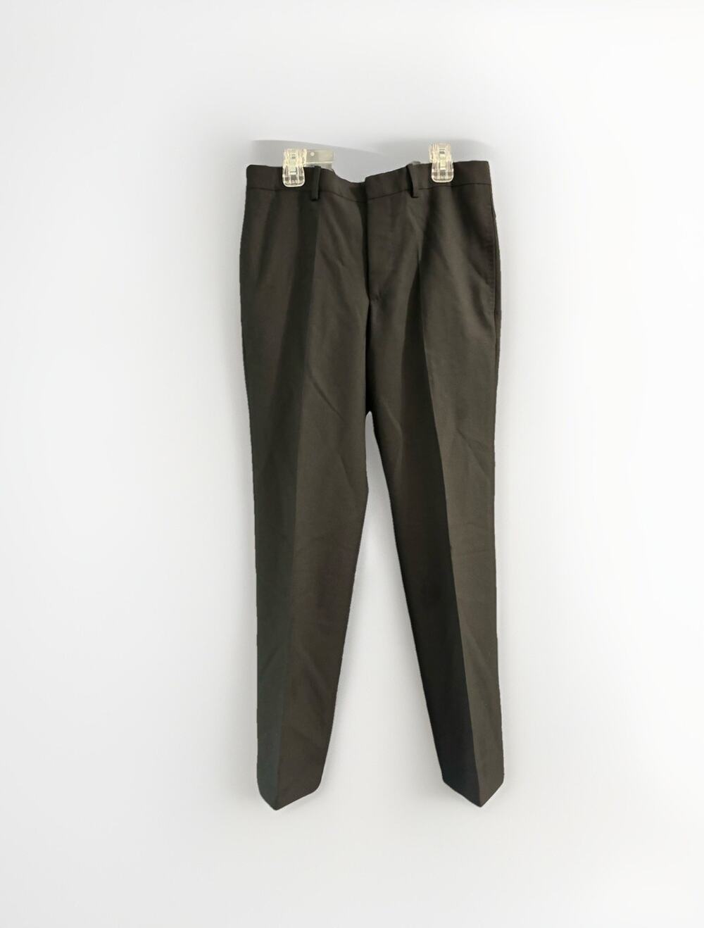 Balenciaga Men’s Black Wool Blend Dress Pants Size 44EU 30x29 Made in Italy